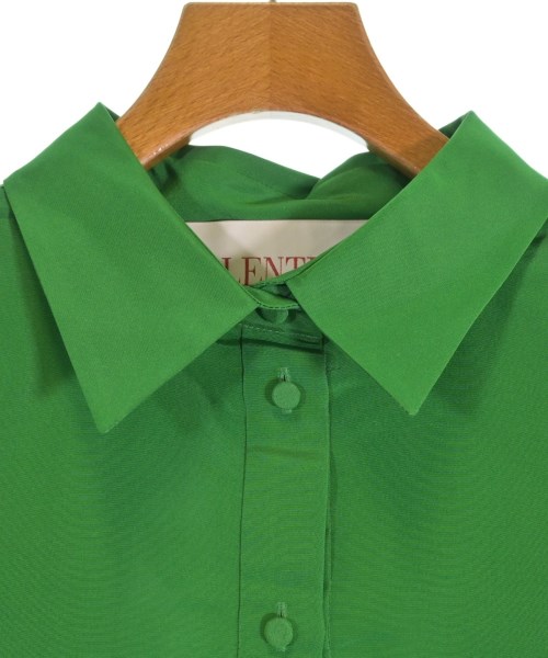 VALENTINO（ヴァレンティノ）ブラウス 緑 サイズ:36(XS位) レディース/2200662054061