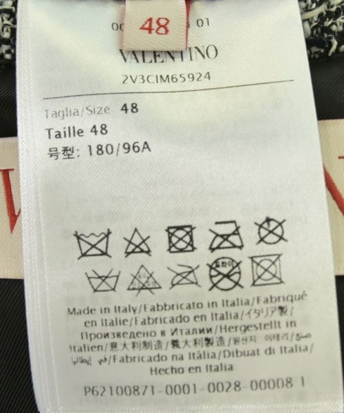 VALENTINO（ヴァレンティノ）スタジャン 黒 サイズ:48(L位) メンズ/2200669108026