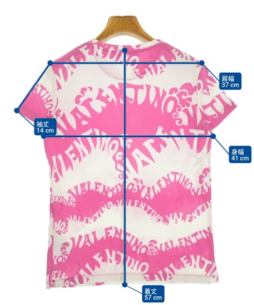 VALENTINO（ヴァレンティノ）Tシャツ・カットソー ピンク サイズ:S レディース/2200723118145