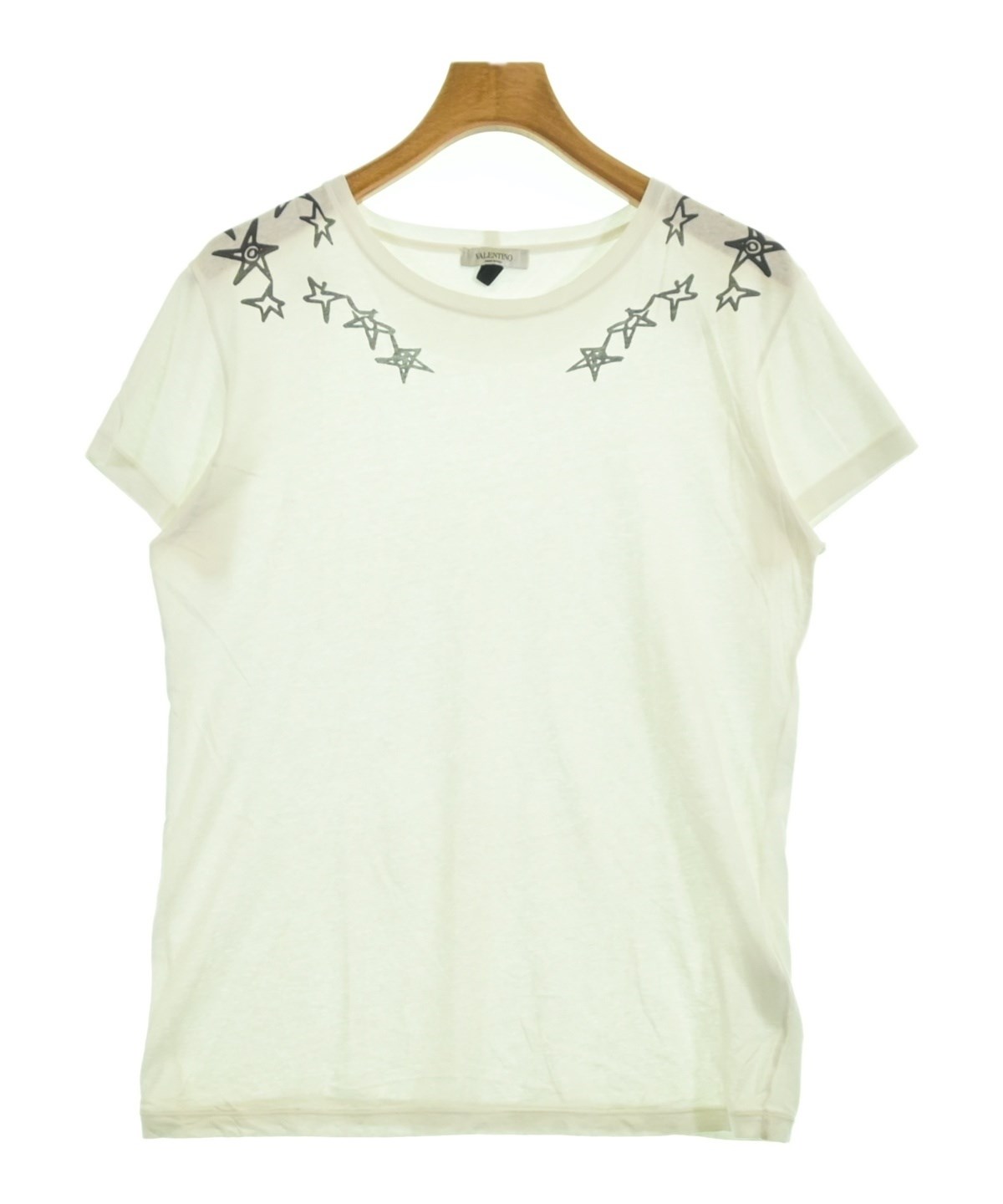 ヴァレンティノ Tシャツ XS ホワイト レース VALENTINO（ヴァレンティノ）Tシャツ・カットソー 白 サイズ:XS メンズ
