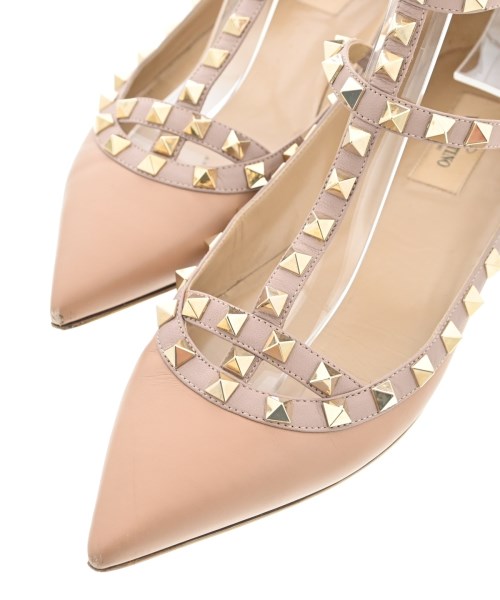 VALENTINO（ヴァレンティノ）パンプス ピンク サイズ:EU38(24.5cm位) レディース/2200730352693