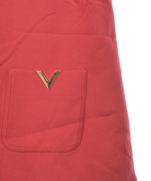 VALENTINO（ヴァレンティノ）ワンピース 赤 サイズ:46(XL位) レディース/2200731520121