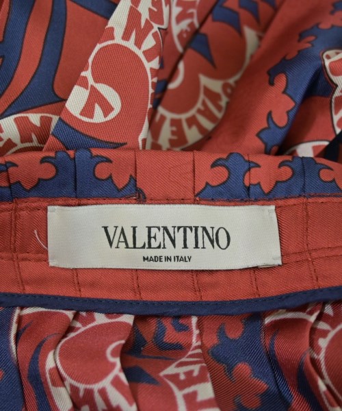 VALENTINO（ヴァレンティノ）ひざ丈スカート 赤 サイズ:36(XS位) レディース/2200732489106