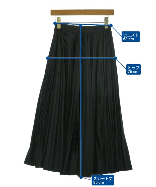 VALENTINO（ヴァレンティノ）ロング・マキシ丈スカート 黒 サイズ:XS レディース/2200697344229