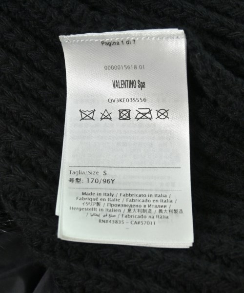 VALENTINO（ヴァレンティノ）その他 黒 サイズ:S メンズ/2200718414047