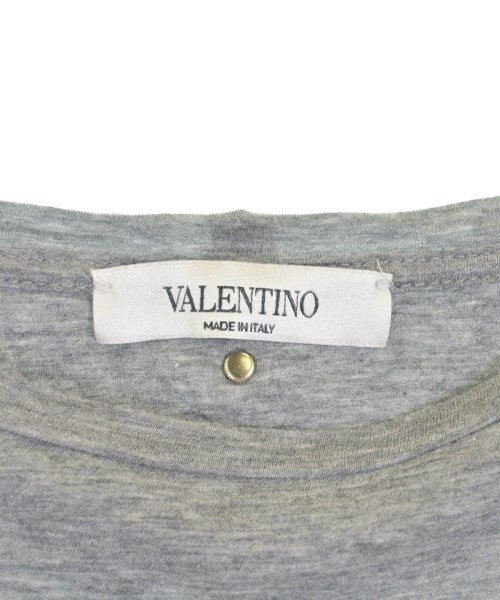 VALENTINO（ヴァレンティノ）Tシャツ・カットソー グレー サイズ:XS メンズ/2200716861188