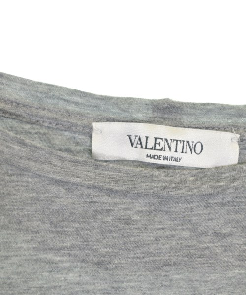 VALENTINO（ヴァレンティノ）Tシャツ・カットソー グレー サイズ:XS メンズ/2200716861188