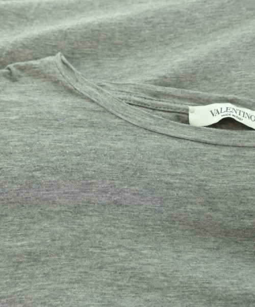 VALENTINO（ヴァレンティノ）Tシャツ・カットソー グレー サイズ:XS メンズ/2200716861188