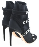 VALENTINO（ヴァレンティノ）ブーツ 黒 サイズ:EU38 1/2(25cm位) レディース/2200721773124