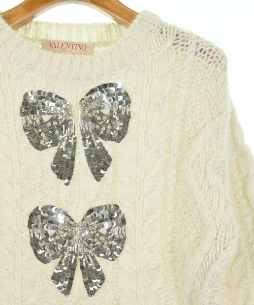 VALENTINO（ヴァレンティノ）ニット・セーター 白 サイズ:XS レディース/2200722088043