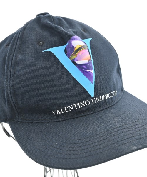 VALENTINO（ヴァレンティノ）キャップ 紺 サイズ:57 メンズ/2200726053139