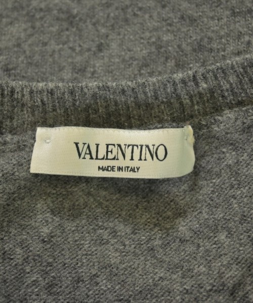 VALENTINO（ヴァレンティノ）ニット・セーター グレー サイズ:S メンズ/2200721079097