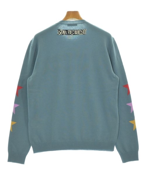 VALENTINO（ヴァレンティノ）ニット・セーター 青 サイズ:XL メンズ/2200727237040