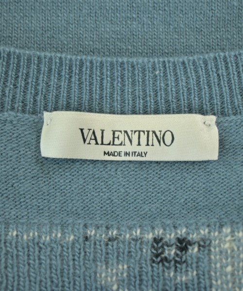 VALENTINO（ヴァレンティノ）ニット・セーター 青 サイズ:XL メンズ/2200727237040