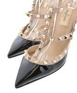VALENTINO（ヴァレンティノ）パンプス 黒 サイズ:EU37 1/2(24cm位) レディース/2200728752061