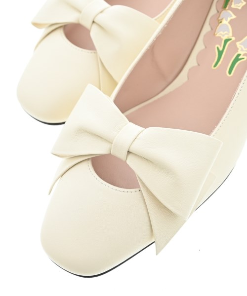 VALENTINO（ヴァレンティノ）パンプス 白 サイズ:EU37 1/2(24cm位) レディース/2200728958043