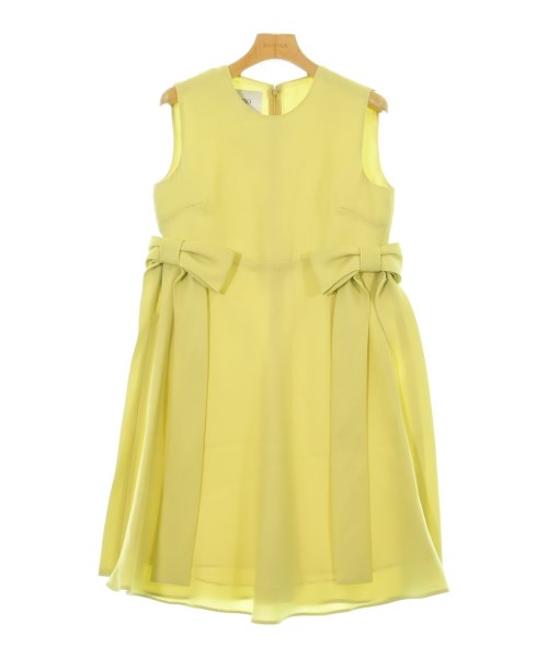 VALENTINO(ヴァレンティノ)ワンピース 黄 サイズ:40(M位)/2200682886154