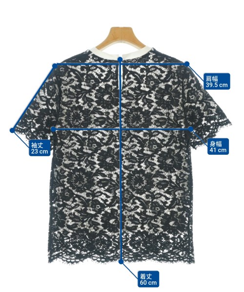 VALENTINO（ヴァレンティノ）Tシャツ・カットソー 黒 サイズ:S レディース/2200682886246