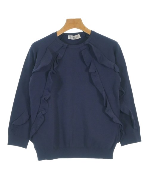 VALENTINO(ヴァレンティノ)ニット・セーター 紺 サイズ:S/2200682886383