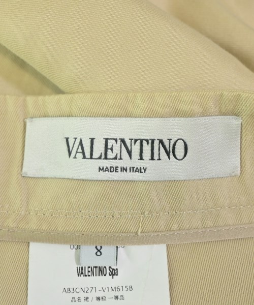 VALENTINO（ヴァレンティノ）ひざ丈スカート ベージュ サイズ:8(S位) レディース/2200680323064