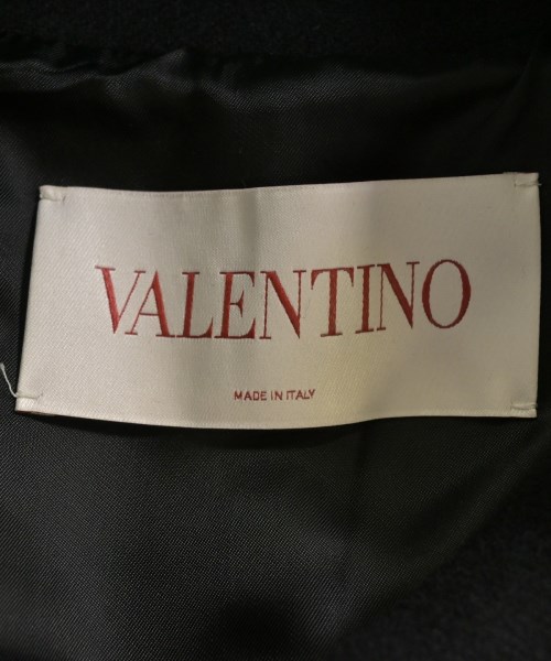 VALENTINO（ヴァレンティノ）ピーコート 黒 サイズ:38(S位) レディース/2200686282013