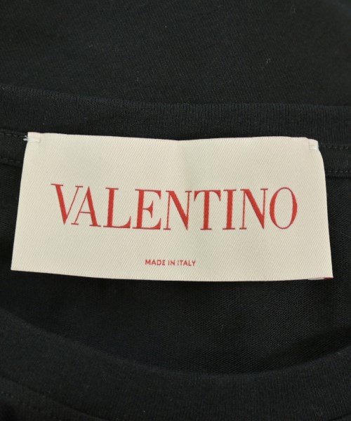 VALENTINO（ヴァレンティノ）Tシャツ・カットソー 黒 サイズ:M メンズ/2200688367060