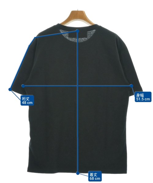 VALENTINO（ヴァレンティノ）Tシャツ・カットソー 黒 サイズ:M メンズ/2200688367060