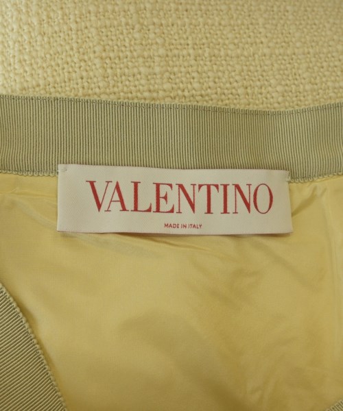 VALENTINO（ヴァレンティノ）ひざ丈スカート 白 サイズ:36(XS位) レディース/2200688713027