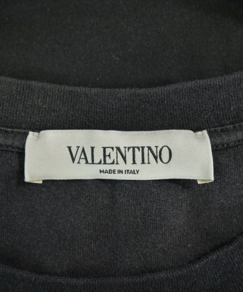 VALENTINO（ヴァレンティノ）Tシャツ・カットソー 黒 サイズ:XS メンズ/2200689775062