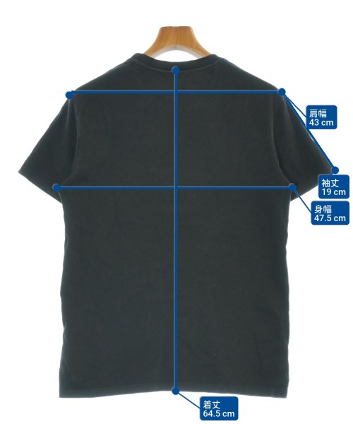 VALENTINO（ヴァレンティノ）Tシャツ・カットソー 黒 サイズ:XS メンズ/2200689775062