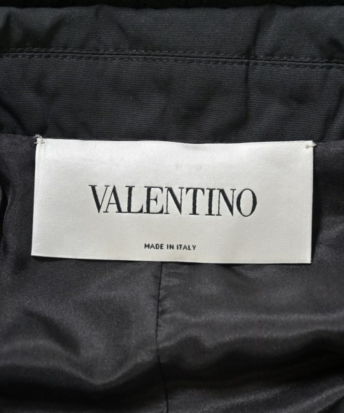 VALENTINO（ヴァレンティノ）ステンカラーコート 黒 サイズ:38(S位) レディース/2200689984051