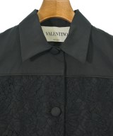 VALENTINO（ヴァレンティノ）ステンカラーコート 黒 サイズ:38(S位) レディース/2200689984051