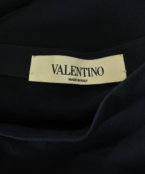 VALENTINO（ヴァレンティノ）ひざ丈スカート 紺 サイズ:6(S位) レディース/2200690500028