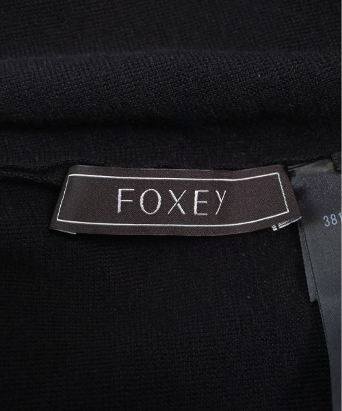 FOXEY（フォクシー）カーディガン 黒 サイズ:38(S位) レディース/2200359630066
