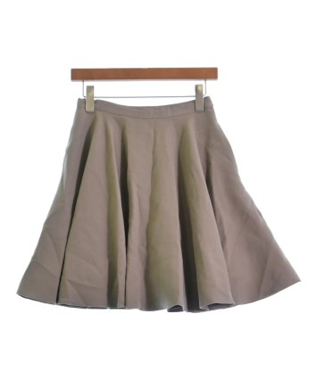 FOXEY（フォクシー）ひざ丈スカート ベージュ サイズ:38(S位