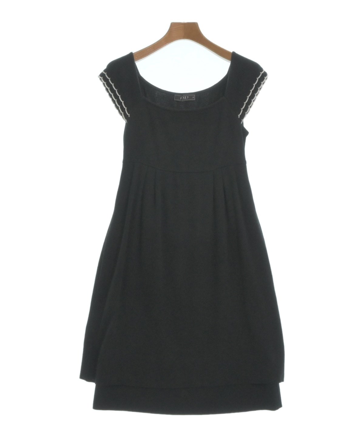 FOXEY（フォクシー）ワンピース 黒 サイズ:38(S位) レディース