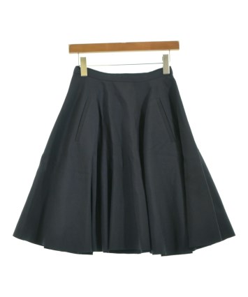 最終セール♡フォクシー　スカート　ネイビー　濃紺　38 さらさら FOXEY（フォクシー）ひざ丈スカート 紺 サイズ:38(S位) レディース