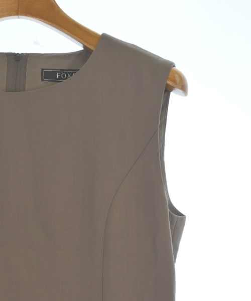 FOXEY（フォクシー）ワンピース 茶 サイズ:38(S位) レディース/2200630212028