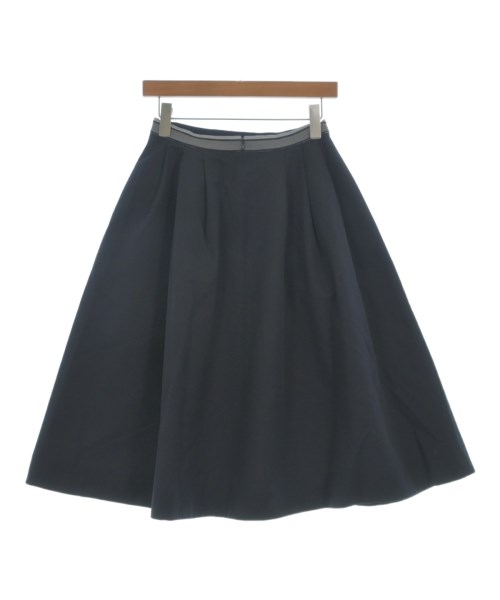 FOXEY（フォクシー）ひざ丈スカート 紺 サイズ:38(S位) レディース/2200630212097