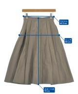 FOXEY（フォクシー）ひざ丈スカート 茶 サイズ:38(S位) レディース/2200630212110