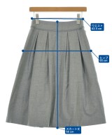 FOXEY（フォクシー）ひざ丈スカート グレー サイズ:38(S位) レディース/2200630212127