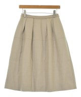 FOXEY（フォクシー）ひざ丈スカート ベージュ サイズ:38(S位) レディース/2200630212134