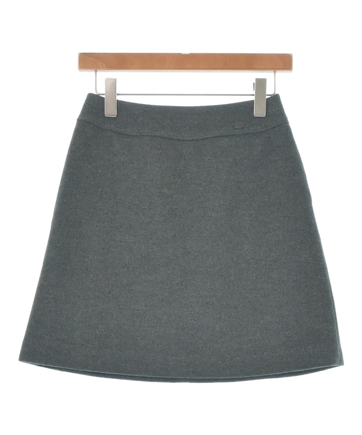 FOXEY（フォクシー）ミニスカート グレー サイズ:38(S位) レディース