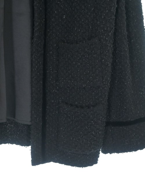 FOXEY（フォクシー）ノーカラージャケット 黒 サイズ:38(S位) レディース/2200619948047