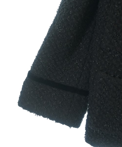 FOXEY（フォクシー）ノーカラージャケット 黒 サイズ:38(S位) レディース/2200619948047