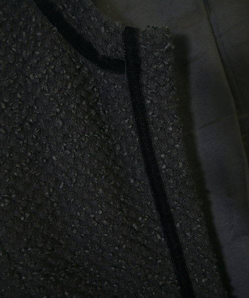 FOXEY（フォクシー）ノーカラージャケット 黒 サイズ:38(S位) レディース/2200619948047