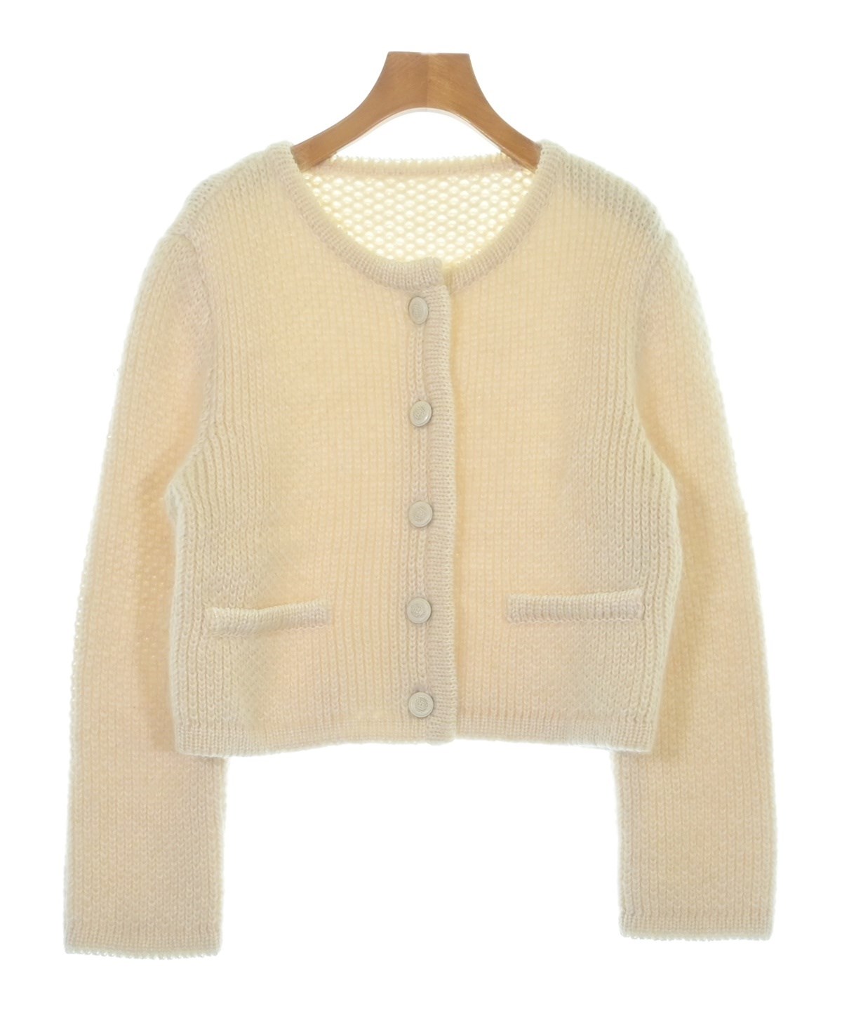 FOXEY（フォクシー）カーディガン 白 サイズ:40(M位) レディース