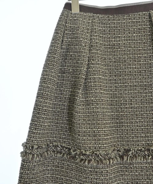 FOXEY（フォクシー）ひざ丈スカート 茶 サイズ:38(M位) レディース/2200626175023