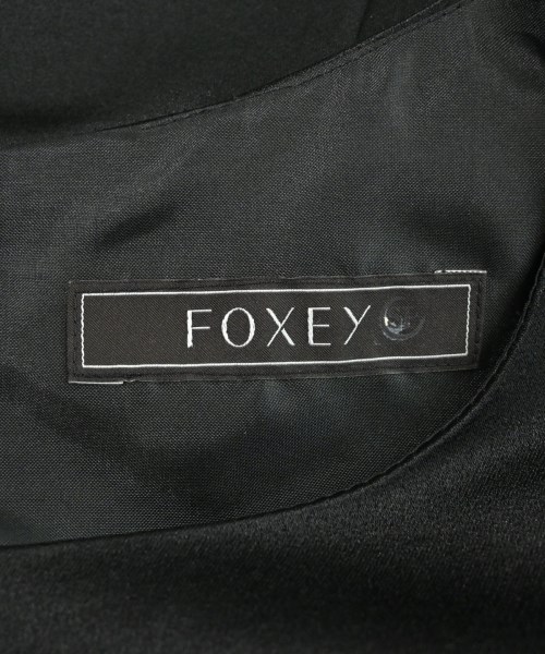 FOXEY（フォクシー）ブラウス 黒 サイズ:40(M位) レディース/2200606383035