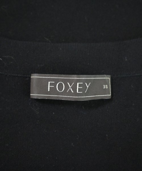FOXEY（フォクシー）カーディガン 黒 サイズ:38(S位) レディース/2200610924040